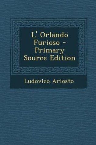 Cover of L' Orlando Furioso