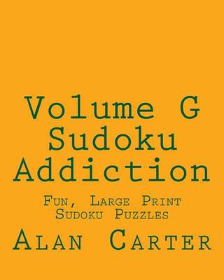 Book cover for Volume G Sudoku Addiction