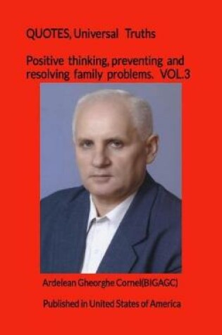 Cover of Positive thinking, preventing and resolving family problems