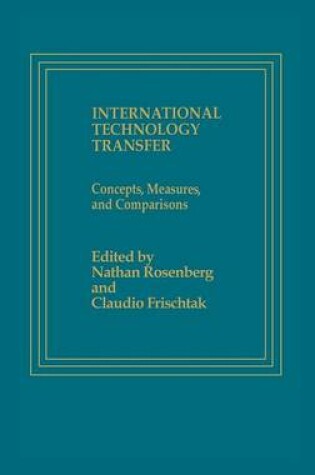 Cover of International Technology Transfer