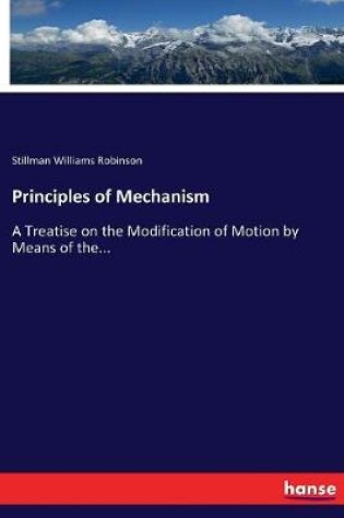 Cover of Principles of Mechanism