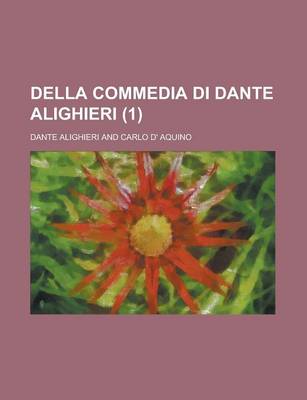 Book cover for Della Commedia Di Dante Alighieri (1)