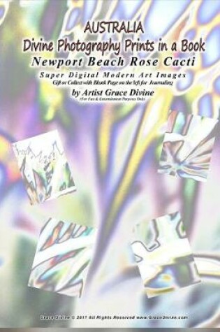 Cover of AUSTRALIA Divine Photography Prints in a Book Newport Beach Rose Cacti