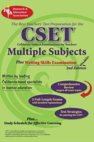 Cover of CSET Multiple Subjects