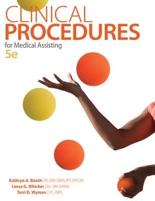 Book cover for Clinical Procedures for Medical Assisting