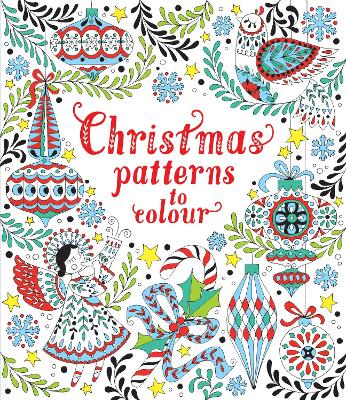 Book cover for Christmas Patterns to Colour