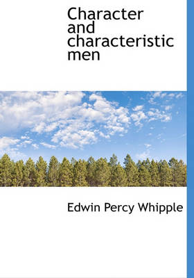 Book cover for Character and Characteristic Men