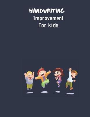 Book cover for Handwriting improvement for kids