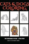 Book cover for Girls Coloring Book (Cats and Dogs)