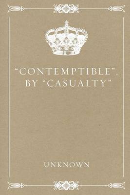 Book cover for Contemptible, by Casualty