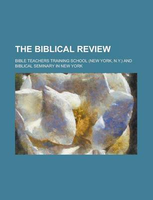 Book cover for The Biblical Review Volume 5