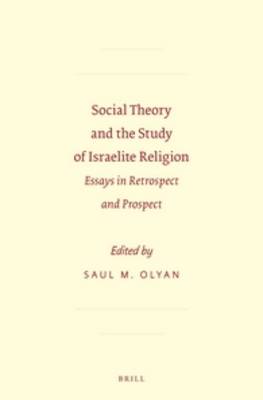 Book cover for Social Theory and the Study of Israelite Religion