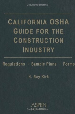 Cover of CA OSHA Gde Constr Ind 2005 5e