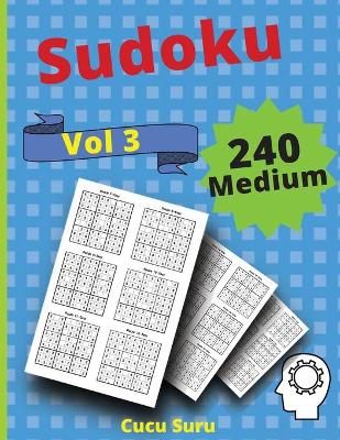 Book cover for 240 Medium Sudoku VOLUME 3