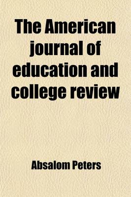 Book cover for The American Journal of Education and College Review Volume 2