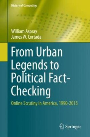 Cover of From Urban Legends to Political Fact-Checking