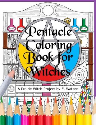 Book cover for Pentacle Coloring For Witches