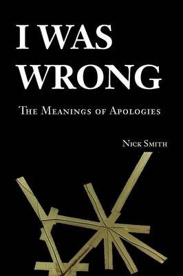 Book cover for I Was Wrong