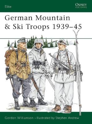 Book cover for German Mountain & Ski Troops 1939-45