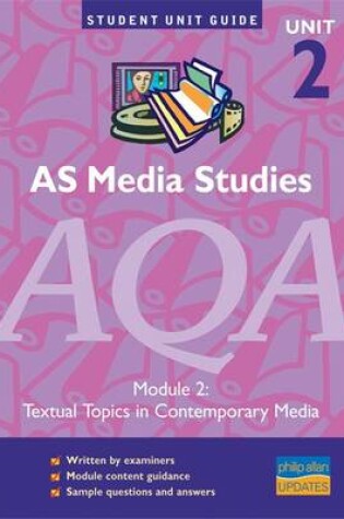 Cover of AS Media Studies AQA