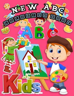 Book cover for New ABC Coloring Book