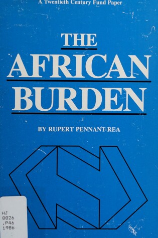 Cover of The African Burden