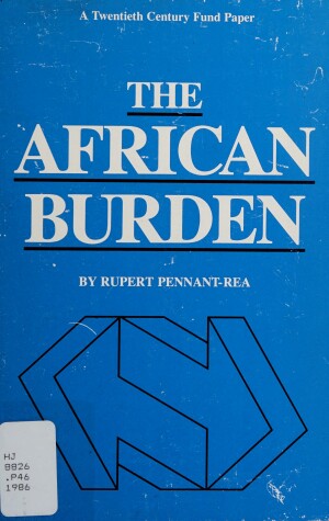 Book cover for The African Burden