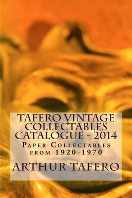 Book cover for Tafero Vintage Collectables Catalogue - 2014