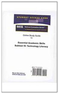 Book cover for Access Code Card for the Online Tutorial for the National Evaluation Series Essential Academic Skills Subtest IV