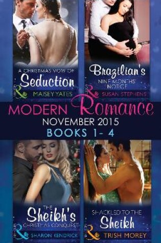 Cover of Modern Romance November 2015 Books 1-4