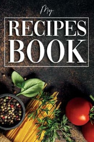 Cover of Recipes Book to Write In