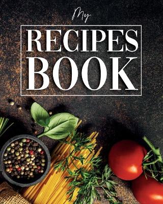 Book cover for Recipes Book to Write In