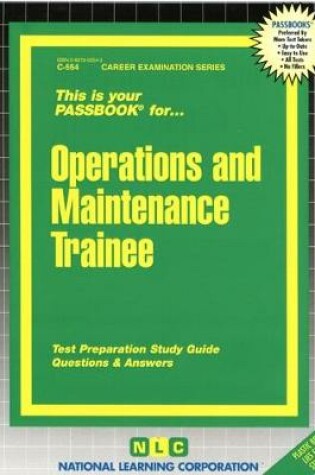 Cover of Operations and Maintenance Trainee