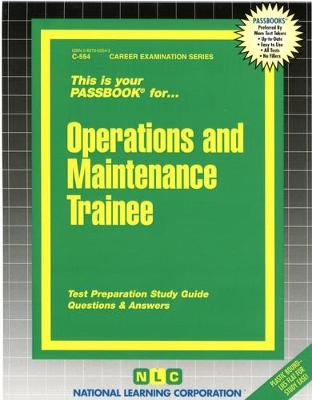 Book cover for Operations and Maintenance Trainee
