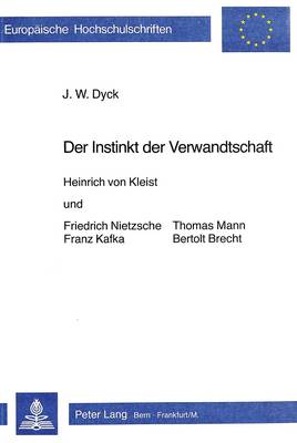 Cover of Der Instinkt Der Verwandtschaft