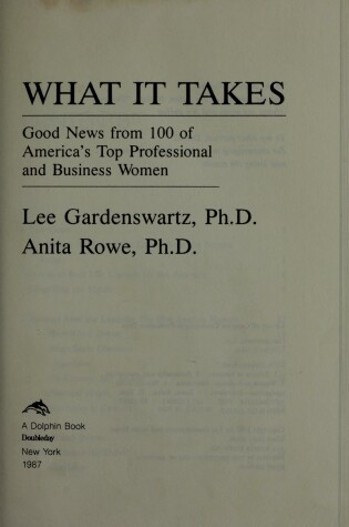 Cover of What It Takes