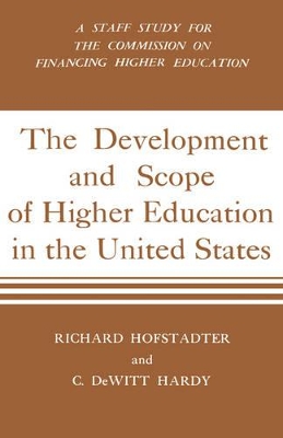 Book cover for Development And Scope Of Higher Education In The United States