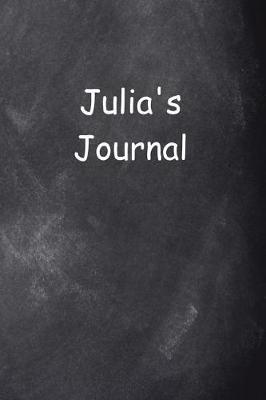 Cover of Julia Personalized Name Journal Custom Name Gift Idea Julia