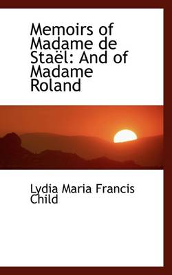 Book cover for Memoirs of Madame de Stael