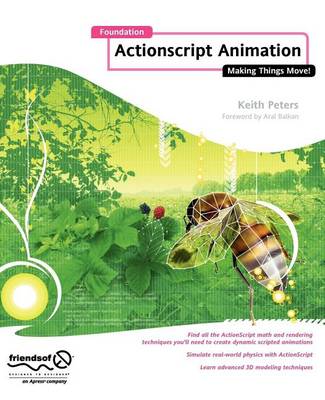 Book cover for Foundation ActionScript Animation: Making Things Move!