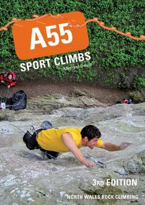 Book cover for A55 Sport Climbs