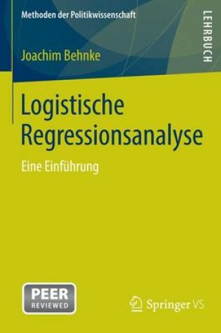 Cover of Logistische Regressionsanalyse