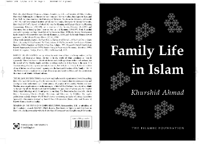 Book cover for Family Life in Islam