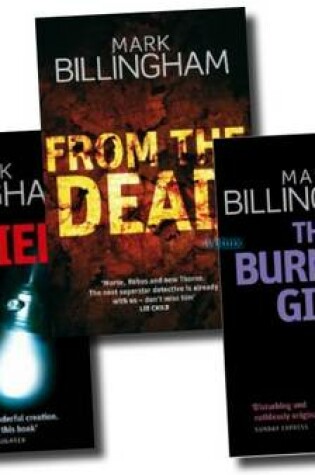 Cover of Tom Thorne Novels Collection Set (from the Dead, Buried, the Burning Girl)