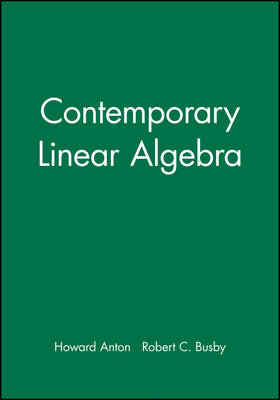 Book cover for Mathematica Technology Resource Manual to accompany Contemporary Linear Algebra