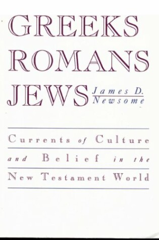 Cover of Greeks, Romans and Jews