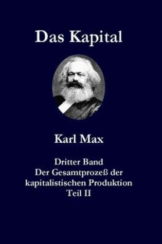 Cover of Das Kapital Karl Marx Dritter Band Teil II Persisch Farsi