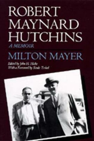 Cover of Robert Maynard Hutchins