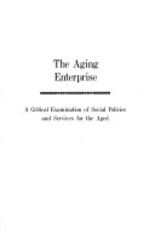 Cover of Ageing Enterprise