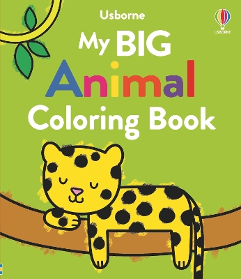 Book cover for My Big Animal Coloring Book